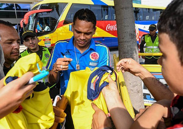 Imanges de bacca con la sellección de colombia