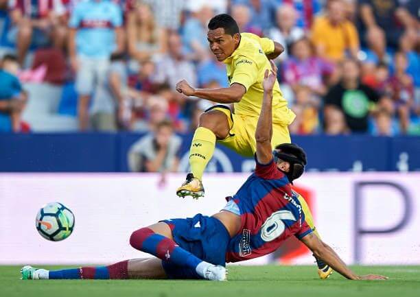 Fotos de Bacca con el Villar Real